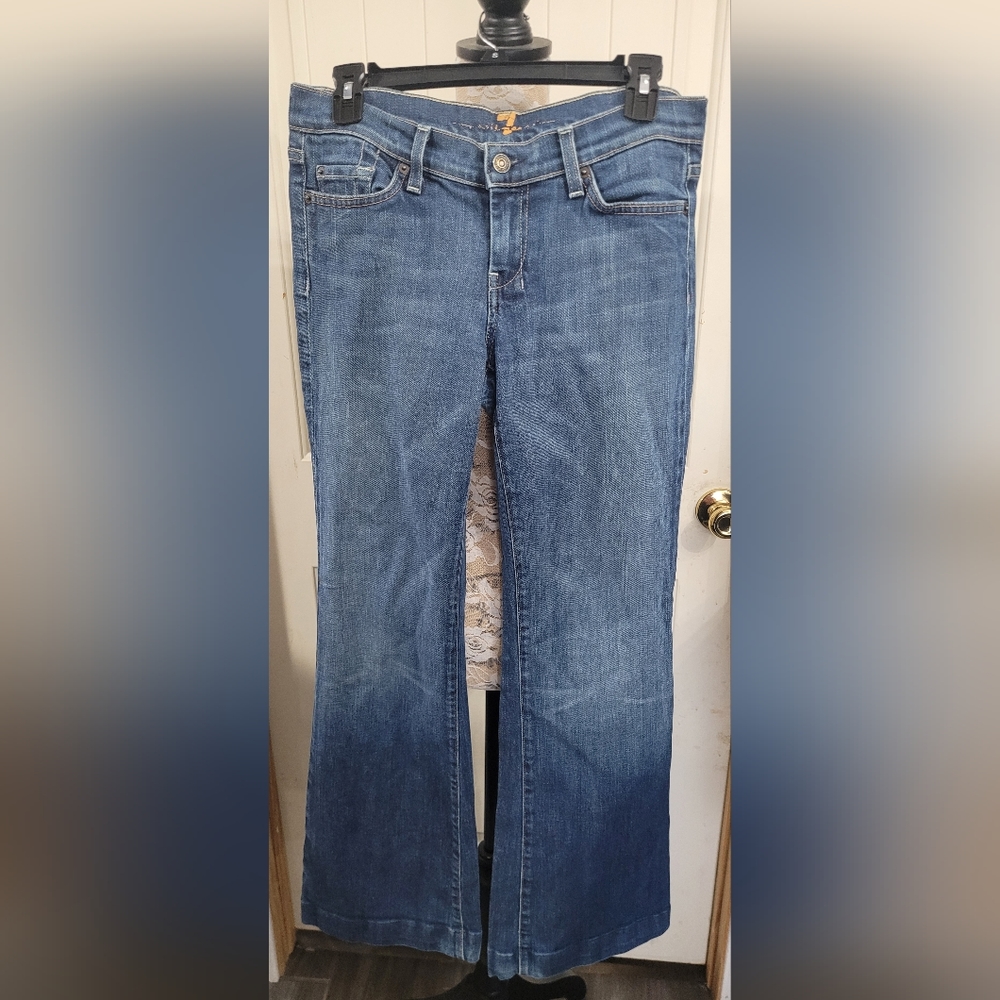 7 FOR ALL MANKIND  WOMEN'S  FLARE JEANS